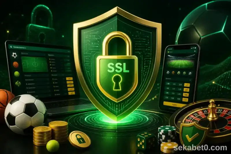 Sekabet SSL kalkan ve güvenlik kilit görseli