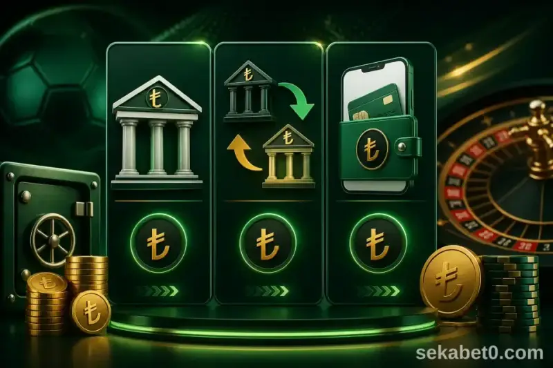 Sekabet Papara havale ve kripto ödeme yöntemleri görseli