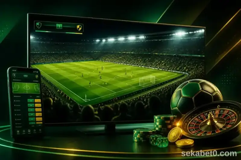 Sekabet TV canlı maç yayını ekranı görseli