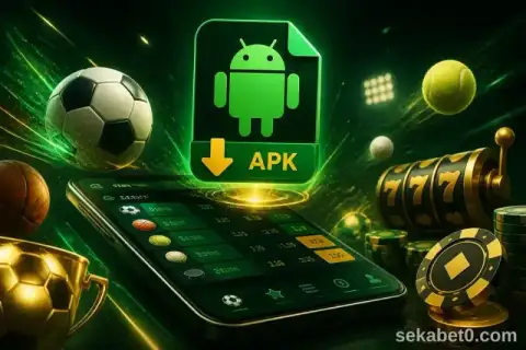 Sekabet Android APK indirme ve kurulum görseli