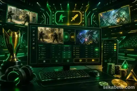 Sekabet espor bahis neon arena görseli